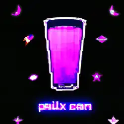 Une image de La recette du Galactix, un cocktail cosmique à base de rhum et de bonbons Nerds - image générée par IA (DALL-E)