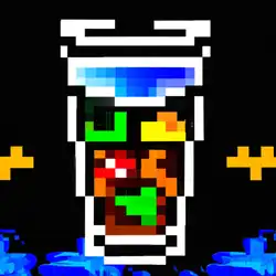 Une image de La recette du MarioPina Colada, un cocktail original qui vous transportera dans l'univers de Mario - image générée par IA (DALL-E)
