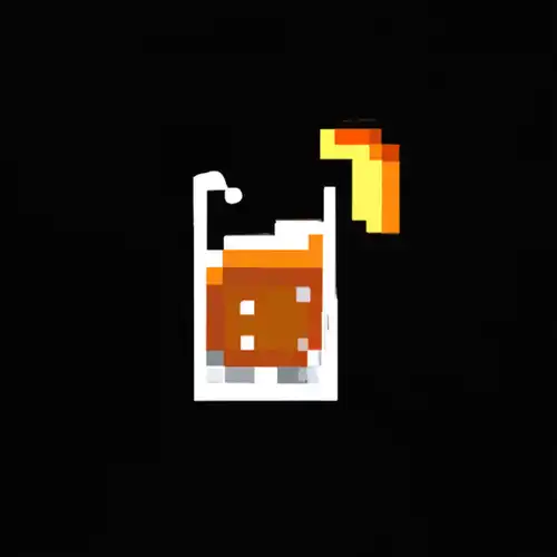 Une image de La recette du DeLorean Sunrise, un cocktail retro et geek inspiré de Marty McFly