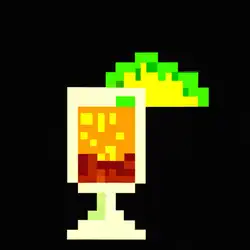 Une image de Le Cosmic Pixel Cocktail - image générée par IA (DALL-E)