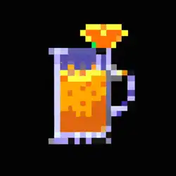 Une image de Le Pixel Punch Cocktail - image générée par IA (DALL-E)