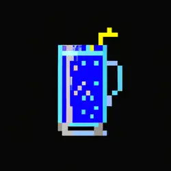 Une image de Pixel Cocktail Blast - image générée par IA (DALL-E)