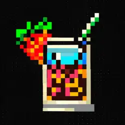 Une image de Strawberry Whiskytron - image générée par IA (DALL-E)