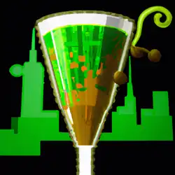 Une image de La Recette Du Pixel Mixologist Au Sirop De Menthe et Carambar
