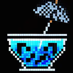 Une image de Recette du cocktail Tronbonbon - image générée par IA (DALL-E)