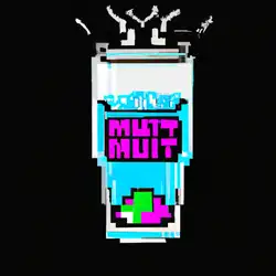 Une image de La recette du Delorean Boost - Un mélange détonant de tequila et de Pop Rocks - image générée par IA (DALL-E)
