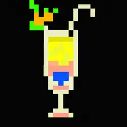 Une image de Le Nerd-tail, le cocktail geek par excellence - image générée par IA (DALL-E)